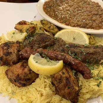 Moroccan Bites - Medina Meat Combo Platter - Moroccan Near Me - San Antonio, Texas Moroccan Bites - Medina Meat Combo Platter - Moroccan Near Me - San Antonio, Texas