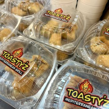 Toastyz Mediterranean Grill - Baklava delivered to them daily. - Mediterranean Near Me - Glendora, California