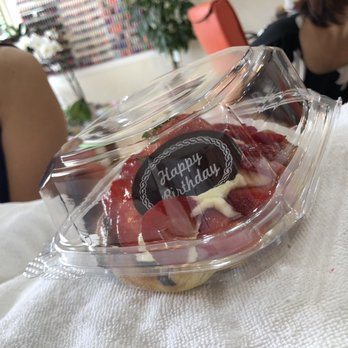Enchanted Nail Salon - Birthday Cake The Owner surprised me with. So kind - Nail Salons Near Me - Orange, California