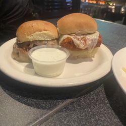 Skybox Grill & Lounge - Sliders! They have all sorts of options