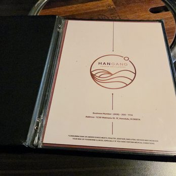 Hangang - Menu - Korean Near Me - Honolulu, Hawaii Hangang - Menu - Korean Near Me - Honolulu, Hawaii