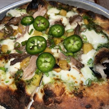 Monkeypod Kitchen by Merriman - Pizzas- Pork and Pineapple - New American Near Me - Kihei, Hawaii Monkeypod Kitchen by Merriman - Pizzas- Pork and Pineapple - New American Near Me - Kihei, Hawaii