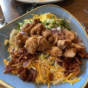 STIRR - Fried Chicken Cobb Salad - Cocktail Bars Near Me - Dallas, Texas STIRR - Fried Chicken Cobb Salad - Cocktail Bars Near Me - Dallas, Texas