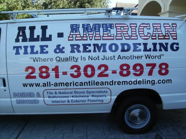 Slide of All American Tile & Remodeling
