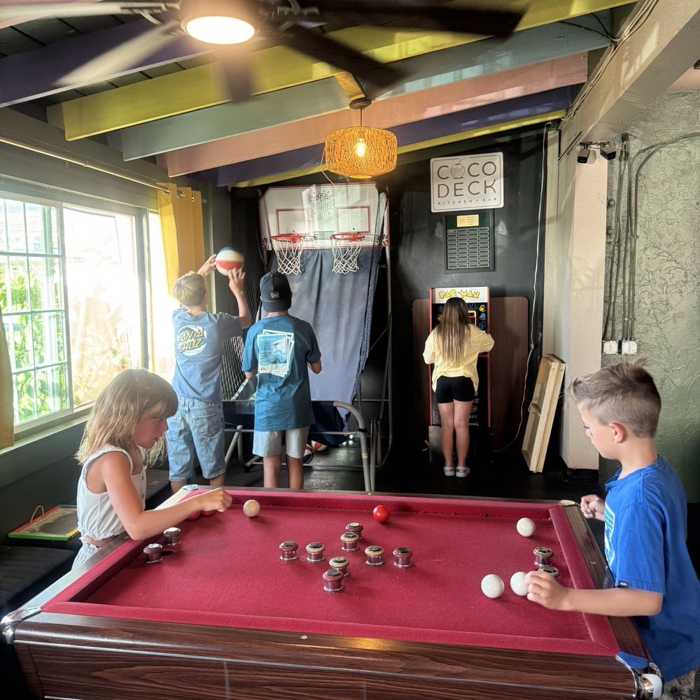 Coco Deck - Kids area was awesome for kids who don't want to sit - Mexican Near Me - Lahaina, Hawaii