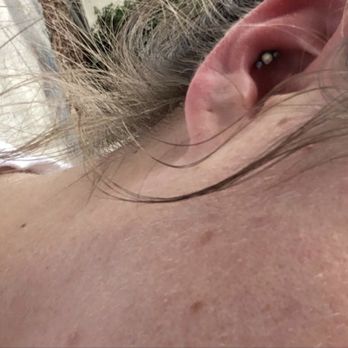 Bloom Body Art - Conch with triple opal jewelry - Piercing Near Me - Tampa, Florida