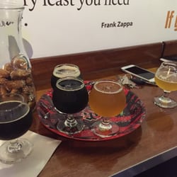 Something Wicked Brewing Co - Love tasters. Great way to try their 8 taps