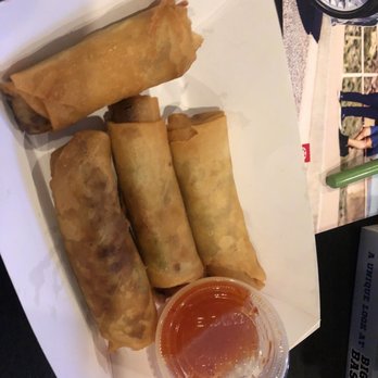 Mama Jannah’s Kitchen - Lumpia. Filling had good flavor with a twist. - Food Trucks Near Me - Concord, California