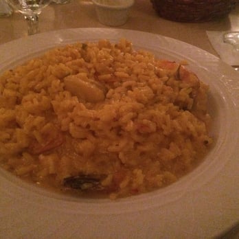 Atlántica Marisquería - Risotto with curry,  shrimp & cod - Seafood Near Me - Isla Verde, Puerto Rico