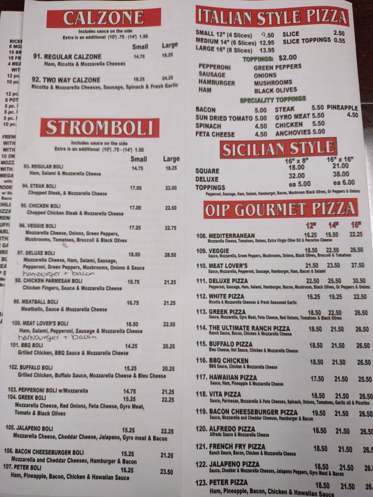 ORIGINAL ITALIAN PIZZA Updated September 2024 39 Reviews 5 W