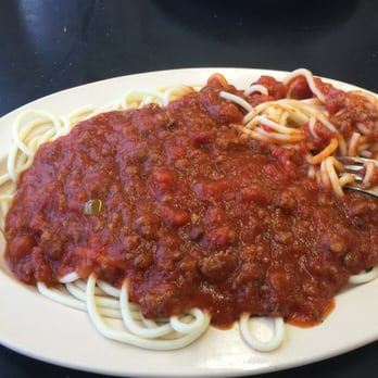 Checkered Flag Barbecue - Spaghetti was very nice. - Barbeque Near Me - Salisbury, North Carolina