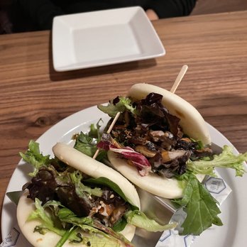 RAKKAN Ramen - Chicago Uptown - Shiitake mushroom buns - Ramen Near Me - Chicago, Illinois RAKKAN Ramen - Chicago Uptown - Shiitake mushroom buns - Ramen Near Me - Chicago, Illinois