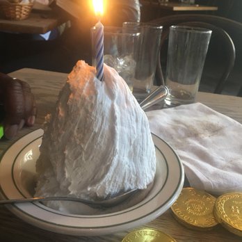 Peter Luger - Glob of whipped cream. - Steakhouses Near Me - Brooklyn, New York Peter Luger - Glob of whipped cream. - Steakhouses Near Me - Brooklyn, New York