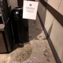 Bathrooms are closed????  I spend $12.00+ at this location and need to use the restrooms.....poor service in my opinion for customers