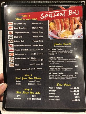 Menu photo 7 Seafood Boil North Brunswick, NJ