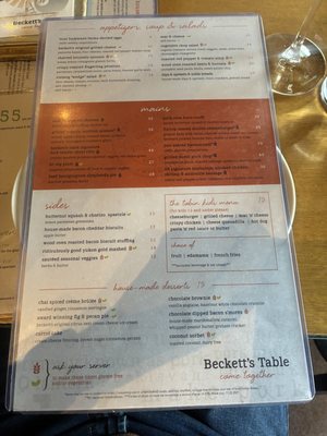 Menu photo 5 Beckett's Table Phoenix, AZ