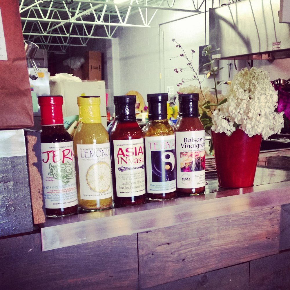 Movable Feast - Owner Kathleen's homemade sauces & dressings available for purchase! - Specialty Food Near Me - Indianapolis, Indiana
