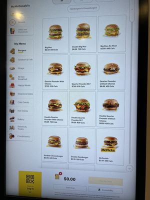 Menu photo 1 McDonald's Banff, AB Menu photo 1 McDonald's Banff, AB
