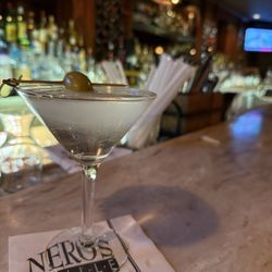 Nero's Grille - All martinis should have 1 or 3 olives.