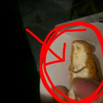Wendy's - What they claimed to be a "fingre nail" after i said it looked like a worm - Fast Food Near Me - San Jose, California