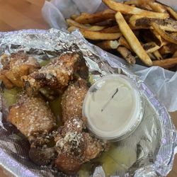 The Patio Bar & Grill - Wings & fries