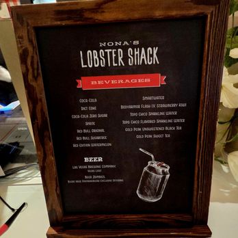 Nona’s Lobster Shack - Advertisement with menu - Seafood Near Me - Las Vegas, Nevada Nona’s Lobster Shack - Advertisement with menu - Seafood Near Me - Las Vegas, Nevada