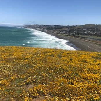Mori Point - View from the top - Hiking Near Me - Pacifica, California