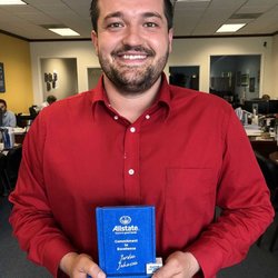 Allstate Insurance: Joseph Dunn - Jordan Johnson - 2017 Commitment to Excellence award winner