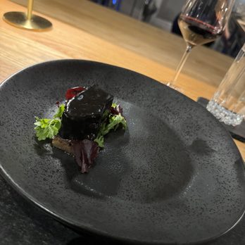 Brutø - Lamb over eggplant - Tapas/Small Plates Near Me - Denver, Colorado
