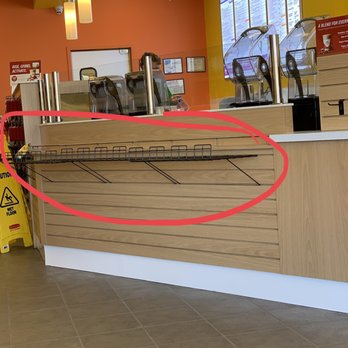 Smoothie King - Bar area with all product missing and one employee working - Juice Bars & Smoothies Near Me - The Colony, Texas Smoothie King - Bar area with all product missing and one employee working - Juice Bars & Smoothies Near Me - The Colony, Texas