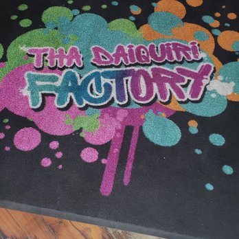 Tha Daiquiri Factory - the logo on the door mat - Chicken Wings Near Me - Indianapolis, Indiana Tha Daiquiri Factory - the logo on the door mat - Chicken Wings Near Me - Indianapolis, Indiana