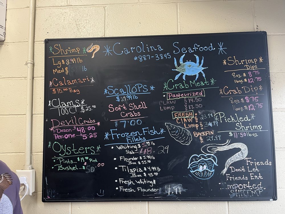 Carolina Seafood Retail Market Logo