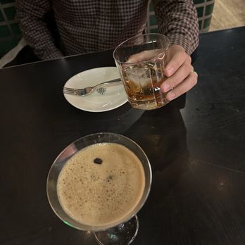 Stone & Webster Chophouse - Espresso martini and old fashioned - Steakhouses Near Me - Savannah, Georgia