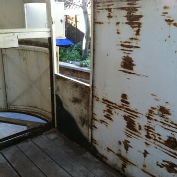 Reliable Powder Coating - 1966 Horst trailer interior before sandblasting and paint - Powder Coating Near Me - San Leandro, California Reliable Powder Coating - 1966 Horst trailer interior before sandblasting and paint - Powder Coating Near Me - San Leandro, California