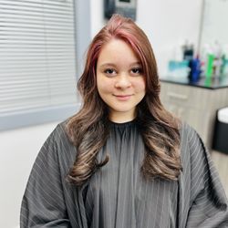 Northbrook Barber Shop - Pink hair