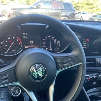 Trust Auto - This was the Alfa Romeo Giulia that I test drove. It was clean on the inside. - Auto Repair Near Me - Sykesville, Maryland Trust Auto - This was the Alfa Romeo Giulia that I test drove. It was clean on the inside. - Auto Repair Near Me - Sykesville, Maryland