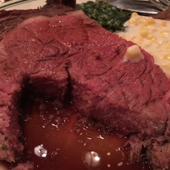 Prime Cut Cafe - Can't tell if lean chewy steak or tasteless prime rib - Steakhouses Near Me - Orange, California