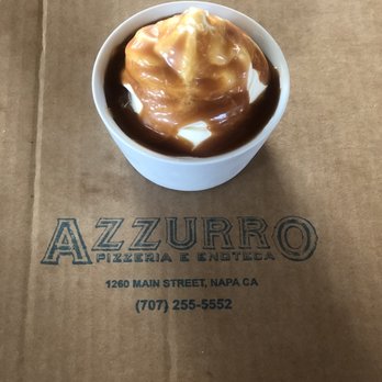 Azzurro Pizzeria - Salted caramel soft serve - Pizza Near Me - Napa, California Azzurro Pizzeria - Salted caramel soft serve - Pizza Near Me - Napa, California