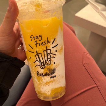 Presotea Irvine - Mango cloud - Bubble Tea Near Me - Irvine, California Presotea Irvine - Mango cloud - Bubble Tea Near Me - Irvine, California