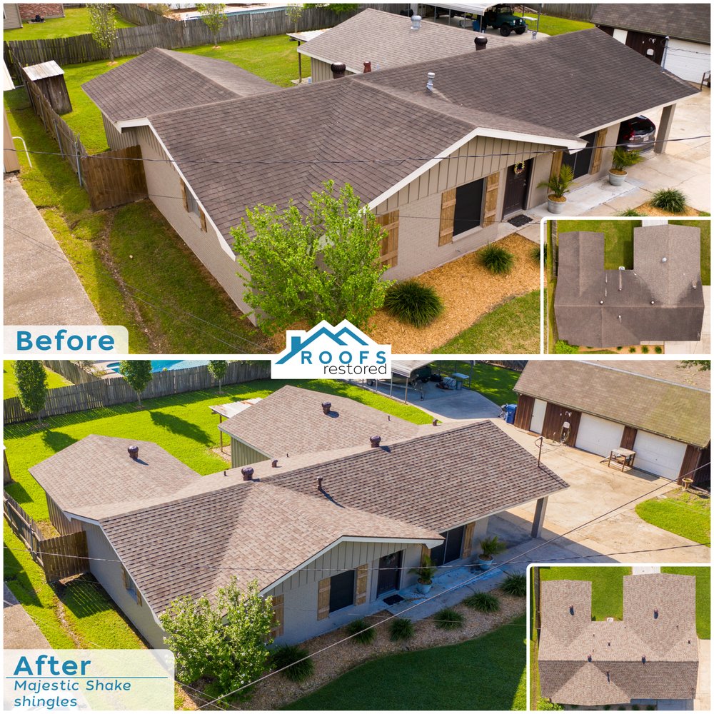 Slide of Roofs Restored