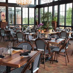 Carson's Food & Drink At Andover - The terrace/enclosed patio at Carson's at Andover
