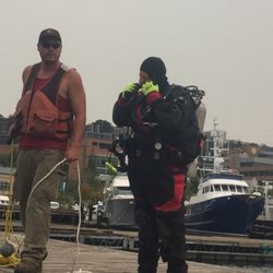 Fremont Tugboat Company - Dive ops on Lake Union