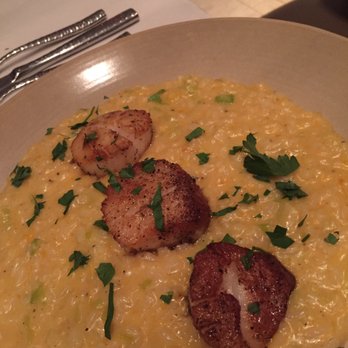 La Luce - Seared scallop risotto - Italian Near Me - Orlando, Florida La Luce - Seared scallop risotto - Italian Near Me - Orlando, Florida