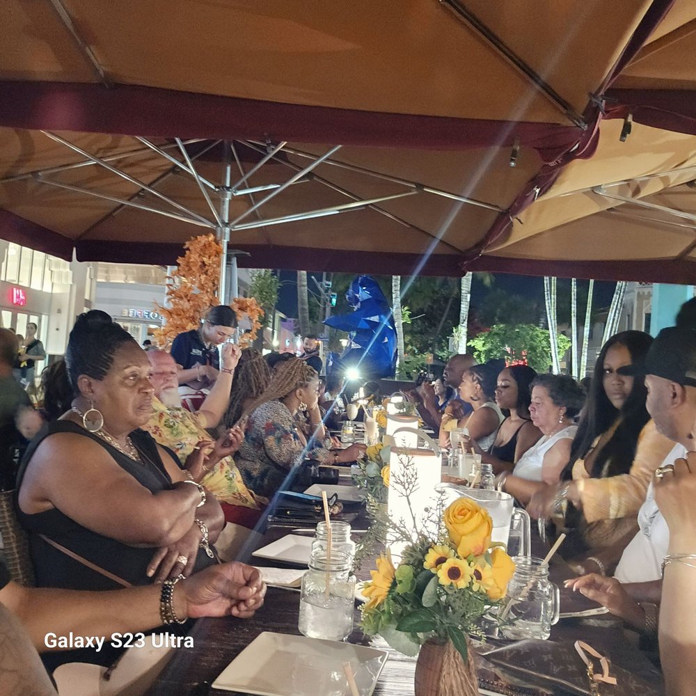 Tapelia - Party of 30.. Reservation made for 7:30.  Our tables were short 4 seats.  Drink orders were taken.. - Spanish Near Me - Miami Beach, Florida