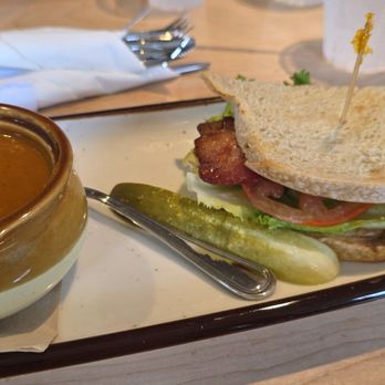 Champagnes Kitchen - deli combo. BLT & tomato basil soup - Breakfast & Brunch Near Me - Huntington Beach, California