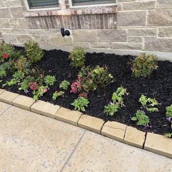 Fidel Hernandez Landscaping - Weeds removed, new mulch and beautiful colorful flowers. - Landscaping Near Me