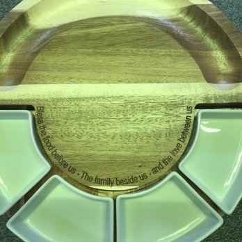 L & J Engraving - Charcuterie board with engraving - Customized Merchandise Near Me - Concord, California