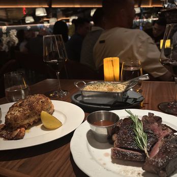 Papi Steak Miami Beach - Lobster tail  KC strip steak  Mac and cheese - Steakhouses Near Me - Miami Beach, Florida