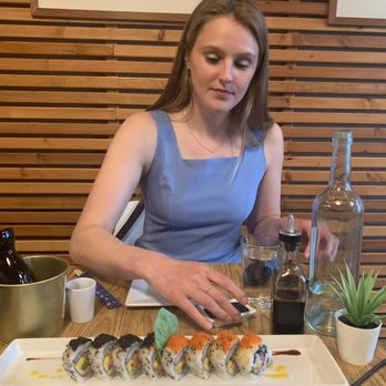 Sushi Mazi - Sunset roll! So fresh and light! - Sushi Bars Near Me - Portland, Oregon Sushi Mazi - Sunset roll! So fresh and light! - Sushi Bars Near Me - Portland, Oregon