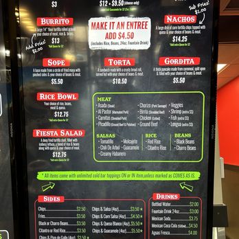 Javi's Tacos - Welch Plaza - Current menu - Tacos Near Me - Omaha, Nebraska
